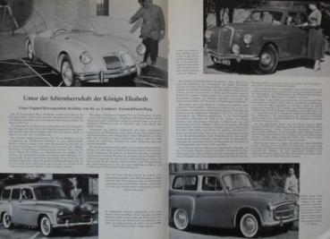 "WKT - Die Wagen und Karosseriebautechnik" Carbody Style-Magazine 1955 (5107)